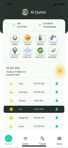 AL Quran AI app screenshot 1