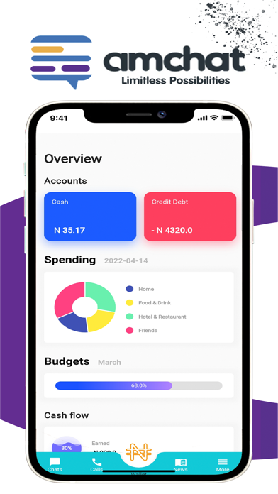 amchat app screenshot 1