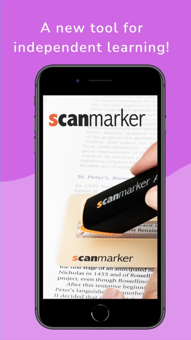 Scanmarker Reader app screenshot 1